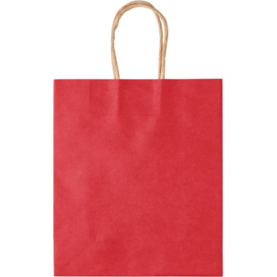 Picture of PAPER GIFTBAG in Red