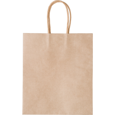 Picture of PAPER GIFTBAG in Brown.