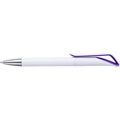 Picture of BALL PEN with Geometric Neck in Purple
