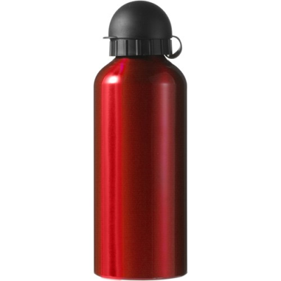 Picture of ALUMINIUM METAL DRINK BOTTLE (650ML) in Red