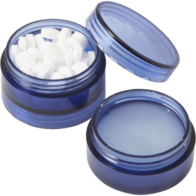 Picture of MINTS HOLDER with Lip Balm in Cobalt Blue