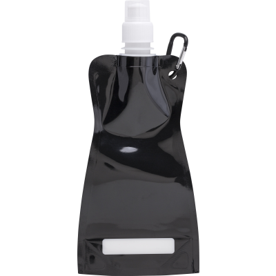 Picture of FOLDING WATER BOTTLE (420ML) in Black