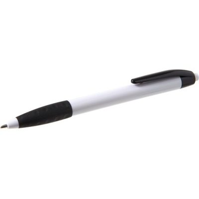 Picture of PLASTIC BALL PEN in White.