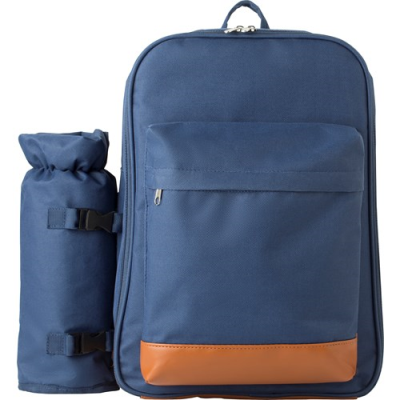 Picture of PICNIC BACKPACK RUCKSACK in Blue.