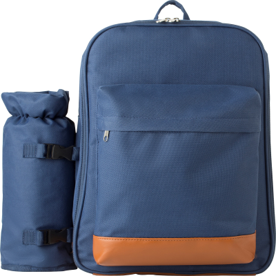 Picture of PICNIC BACKPACK RUCKSACK in Blue.