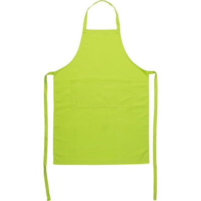 Picture of COTTON with Polyester Apron in Lime.