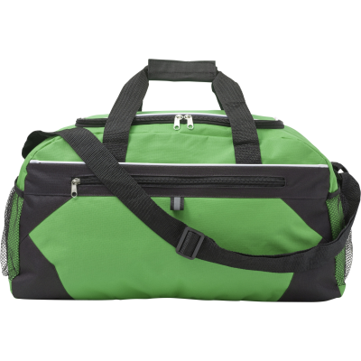 Picture of SPORTS & TRAVEL BAG in Green.