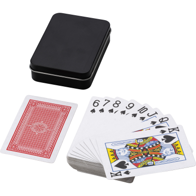 Picture of PLAYING CARD PACK in Black.