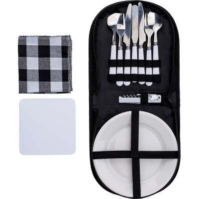 Picture of PICNIC TRAVEL SET in Black