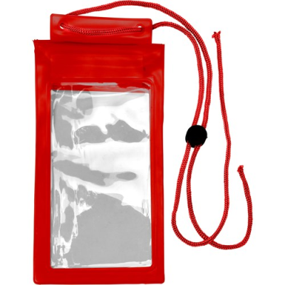 Picture of WATERPROOF PROTECTIVE POUCH in Red.