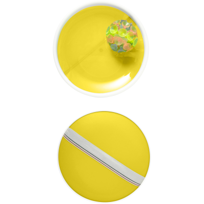 Picture of PLASTIC BALL GAME in Yellow.