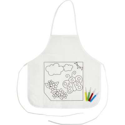 Picture of APRON in White