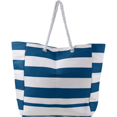 Picture of COTTON BEACH BAG in Blue