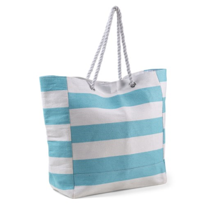 Picture of COTTON BEACH BAG in Light Blue