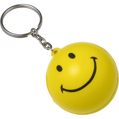 Picture of KEY HOLDER KEYRING in Yellow.