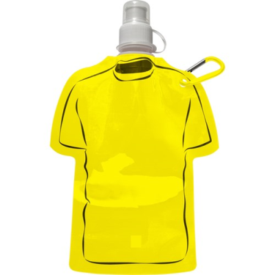 Picture of FOLDING WATER BOTTLE (320ML) in Yellow.