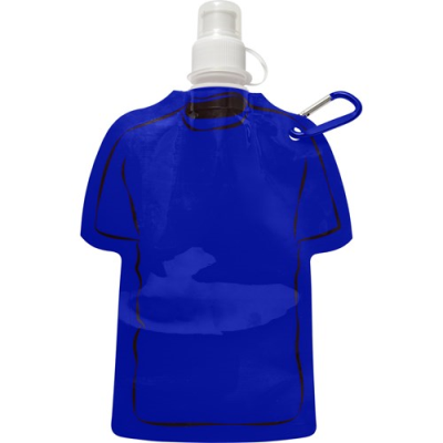 Picture of FOLDING WATER BOTTLE (320ML) in Cobalt Blue.