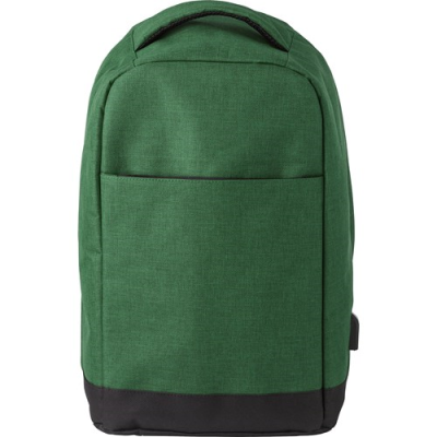 Picture of ANTI-THEFT BACKPACK RUCKSACK in Dark Green