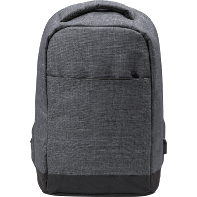 Picture of ANTI-THEFT BACKPACK RUCKSACK in Anthracite Grey