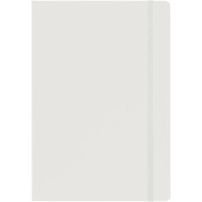 Picture of CARDBOARD CARD NOTE BOOK in White.