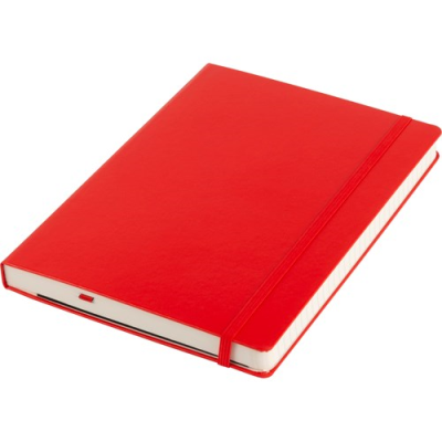 Picture of CARDBOARD CARD NOTE BOOK in Red