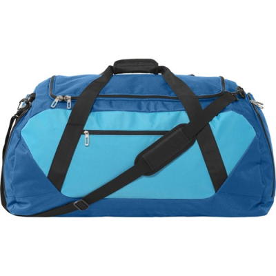 Picture of LARGE SPORTS & TRAVEL BAG in Dark Blue & Light Blue