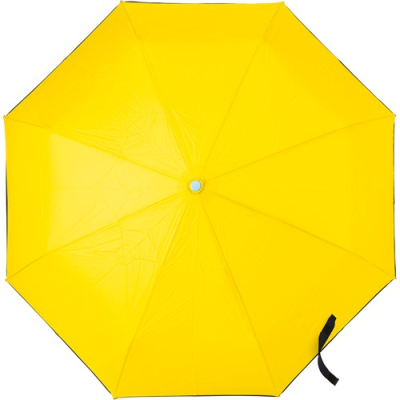 Picture of FOLDING STORM UMBRELLA in Yellow.