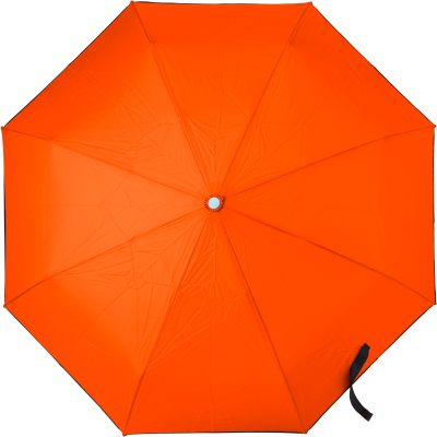 Picture of FOLDING STORM UMBRELLA in Orange.