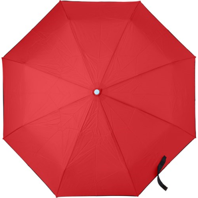 Picture of FOLDING STORM UMBRELLA in Red.