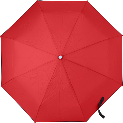 Picture of FOLDING STORM UMBRELLA in Red.