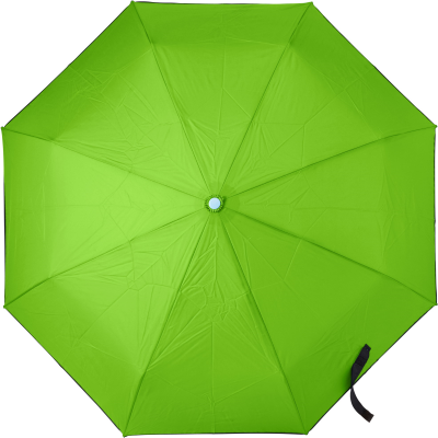 Picture of FOLDING STORM UMBRELLA in Lime.