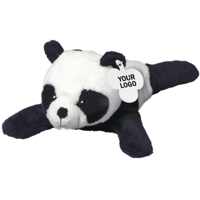 Picture of PANDA SOFT TOY in Black & White.