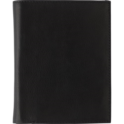 Picture of LEATHER RFID CREDIT CARD WALLET in Black