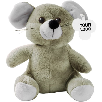 Picture of SOFT TOY MOUSE in Grey