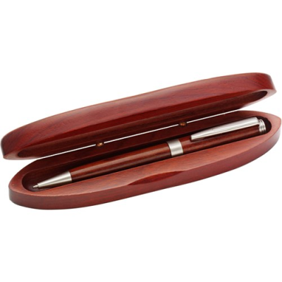 Picture of ROSEWOOD WOOD BALL PEN in Brown