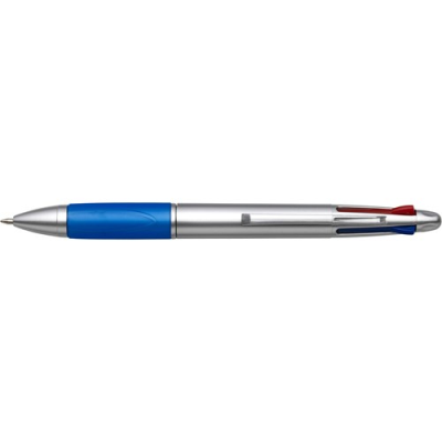 Picture of 4 COLOUR PLASTIC BALL PEN in Blue