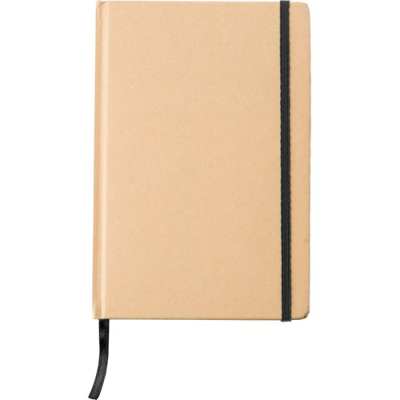 Picture of THE ASSINGTON - RECYCLED PAPER NOTE BOOK in Black.