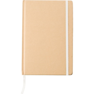Picture of THE ASSINGTON - RECYCLED PAPER NOTE BOOK in White.