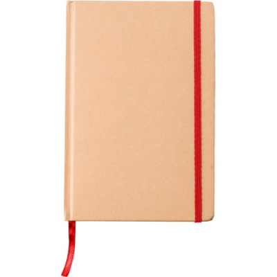 Picture of THE ASSINGTON - RECYCLED PAPER NOTE BOOK in Red.