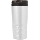 Picture of STAINLESS STEEL METAL DOUBLE WALLED TRAVEL MUG (300ML) in White