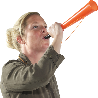 Picture of STADIUM HORN in Orange