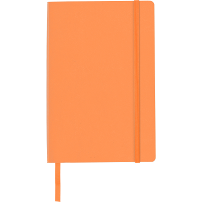 Picture of NOTE BOOK (APPROX A5) in Orange.