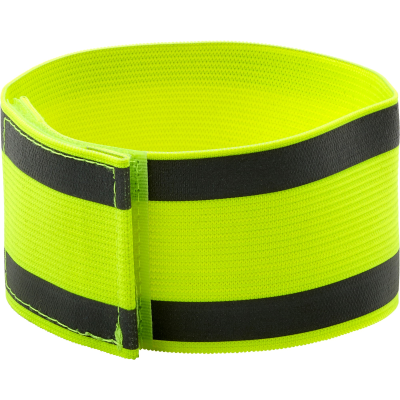 Picture of ARM BAND with Reflective Stripe in Yellow.