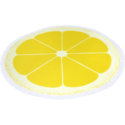 Picture of MICROFIBRE BEACH TOWEL in Yellow