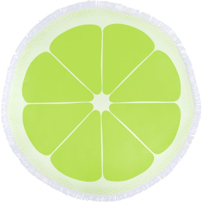 Picture of MICROFIBRE BEACH TOWEL in Lime