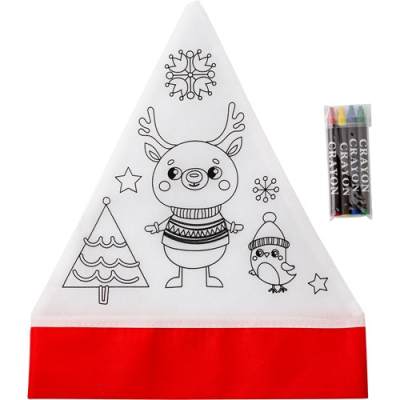 Picture of CHRISTMAS HAT in Red & White