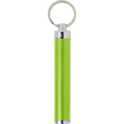 Picture of LED TORCH with Keyring in Lime.