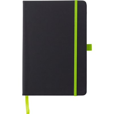 Picture of NOTE BOOK (APPROX A5) in Lime