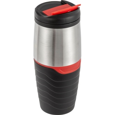 Picture of THERMOS DRINK MUG (450 ML) in Black & Silver