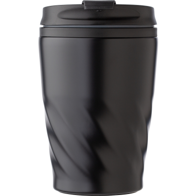 Picture of STAINLESS STEEL METAL MUG (325ML) in Black